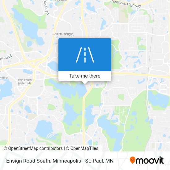 Mapa de Ensign Road South