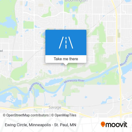 Ewing Circle map