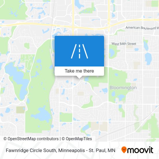 Fawnridge Circle South map