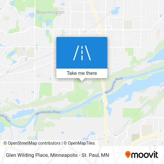 Glen Wilding Place map