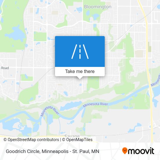 Goodrich Circle map