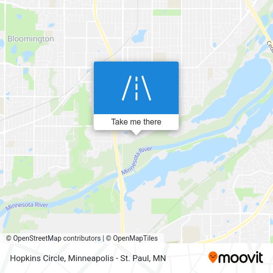 Hopkins Circle map