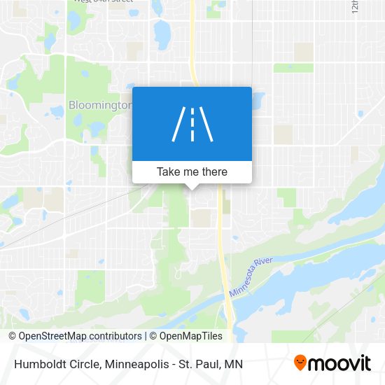 Humboldt Circle map