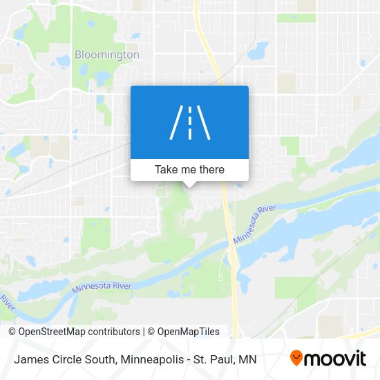 Mapa de James Circle South