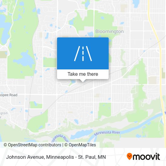 Johnson Avenue map