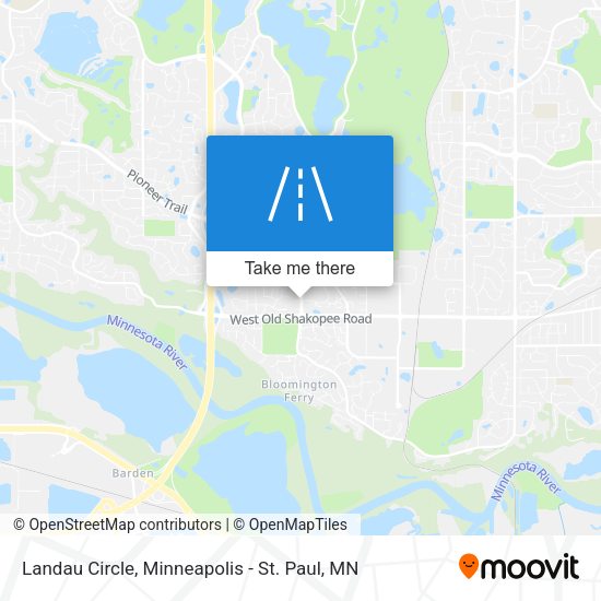 Landau Circle map