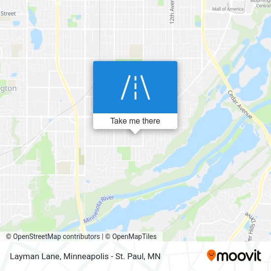 Mapa de Layman Lane
