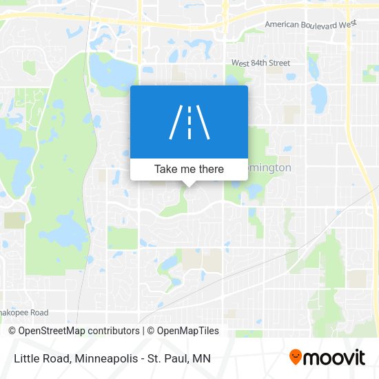 Little Road map