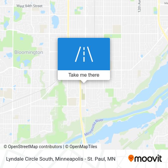 Mapa de Lyndale Circle South