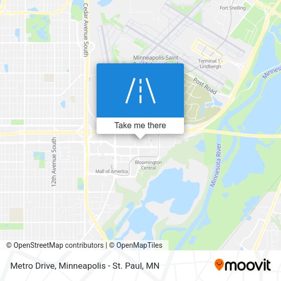 Mapa de Metro Drive