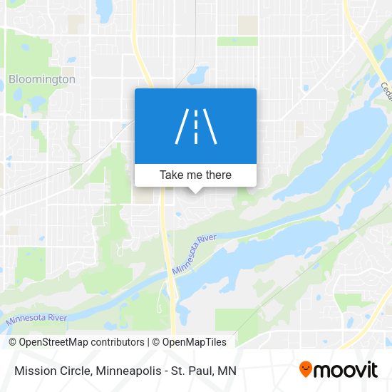 Mapa de Mission Circle