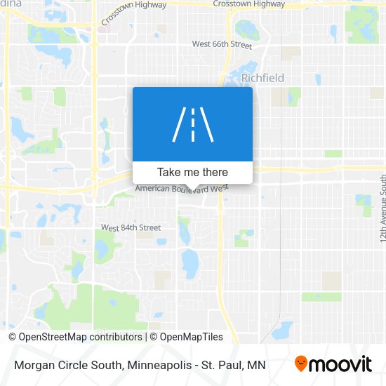 Mapa de Morgan Circle South