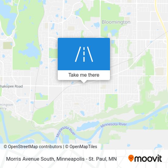 Mapa de Morris Avenue South