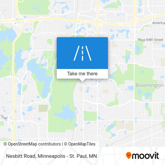 Nesbitt Road map