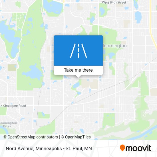Nord Avenue map