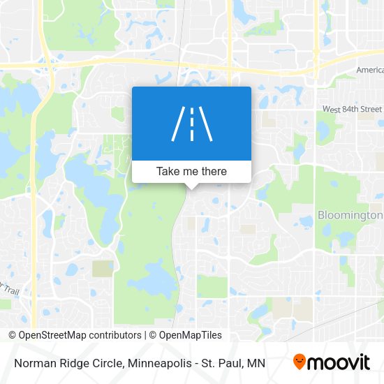 Mapa de Norman Ridge Circle