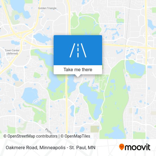 Mapa de Oakmere Road