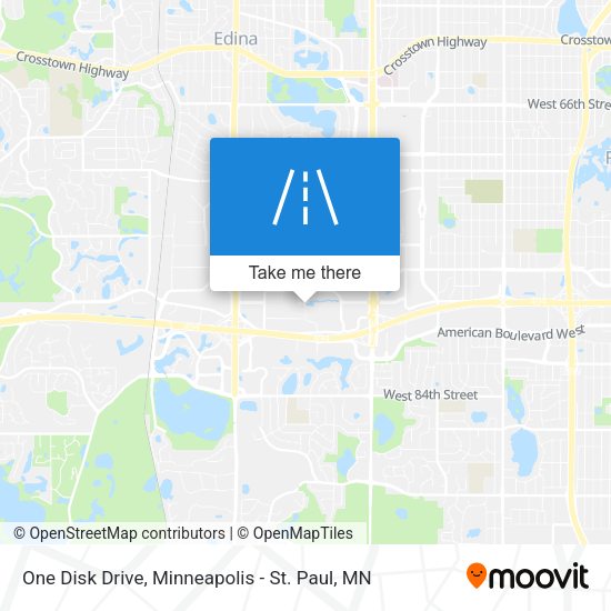 One Disk Drive map
