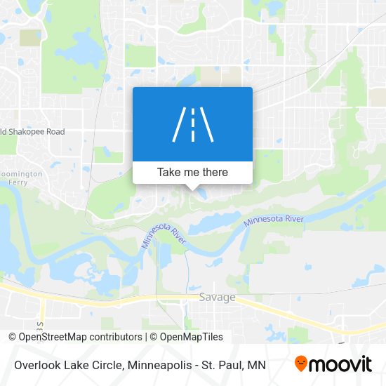 Overlook Lake Circle map