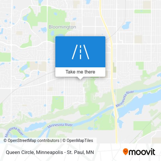 Queen Circle map