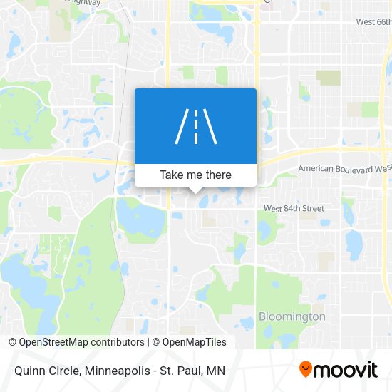 Mapa de Quinn Circle