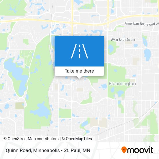 Mapa de Quinn Road