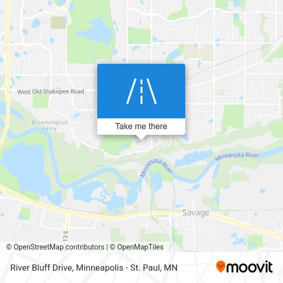 Mapa de River Bluff Drive