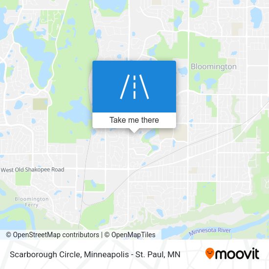 Scarborough Circle map