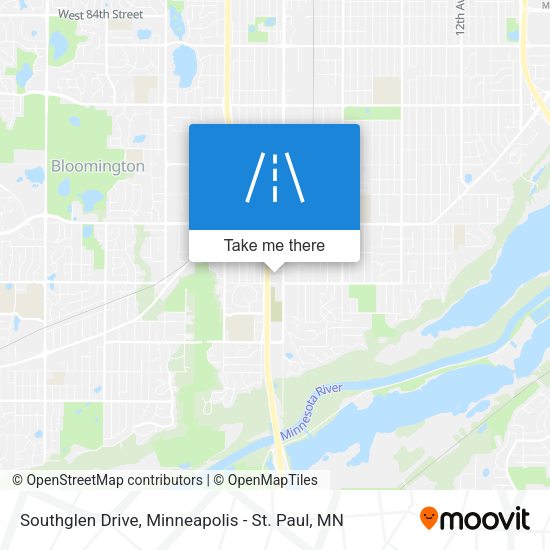 Southglen Drive map