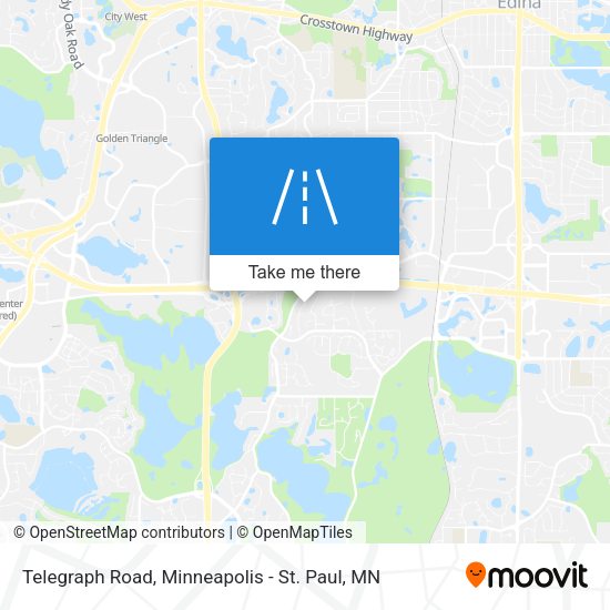 Telegraph Road map
