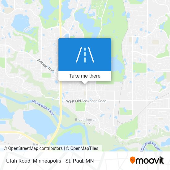 Utah Road map