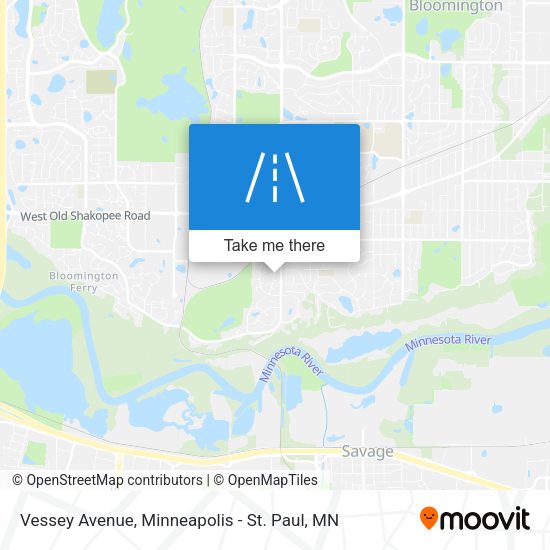 Vessey Avenue map