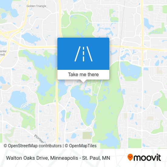 Mapa de Walton Oaks Drive