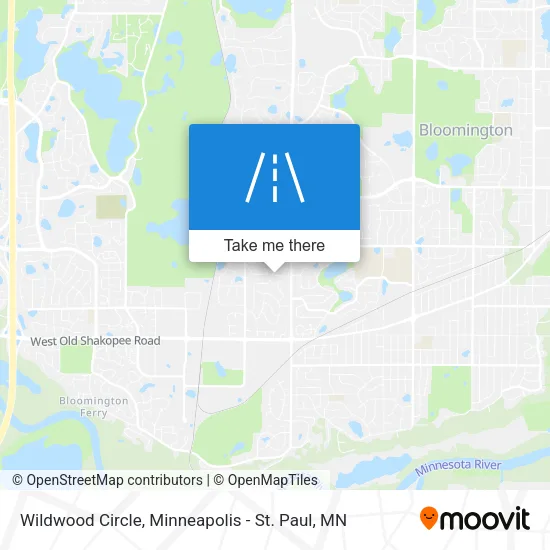 Wildwood Circle map