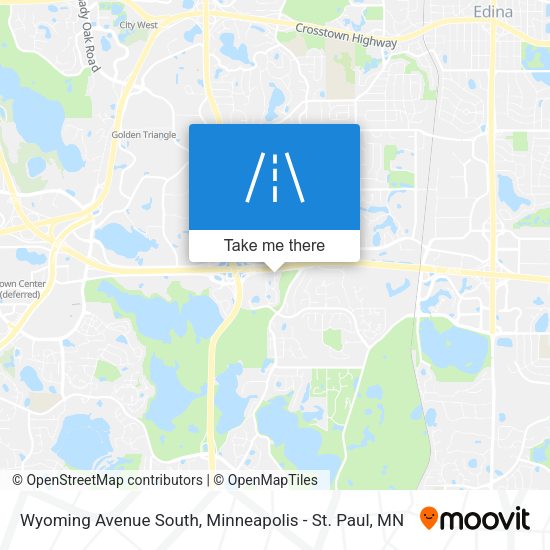 Wyoming Avenue South map