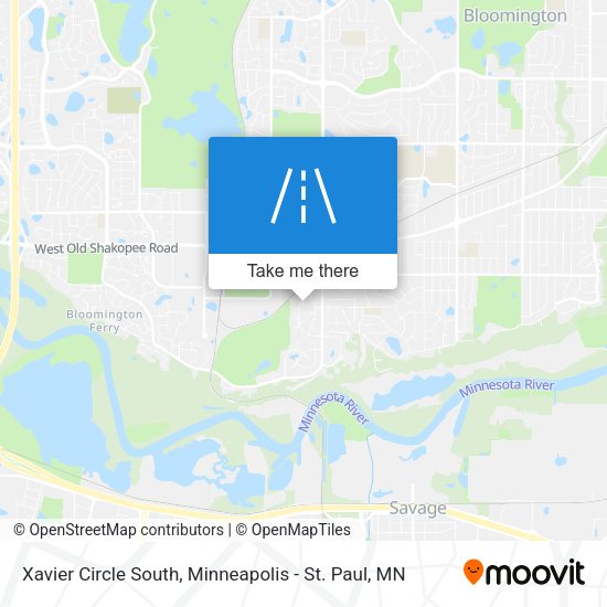 Mapa de Xavier Circle South