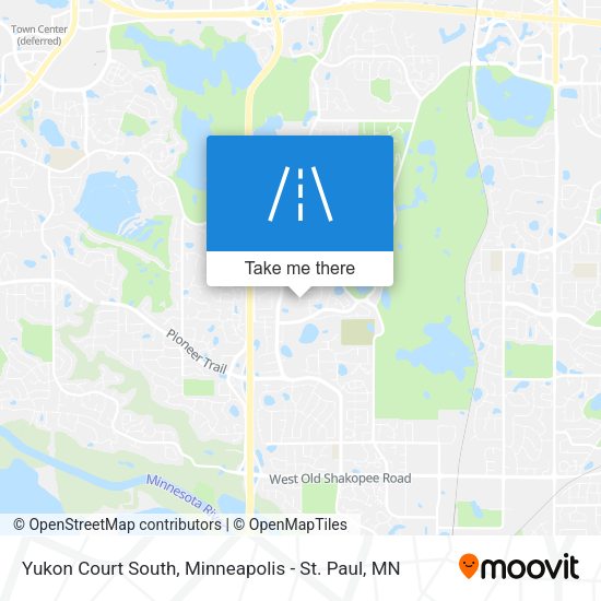 Mapa de Yukon Court South