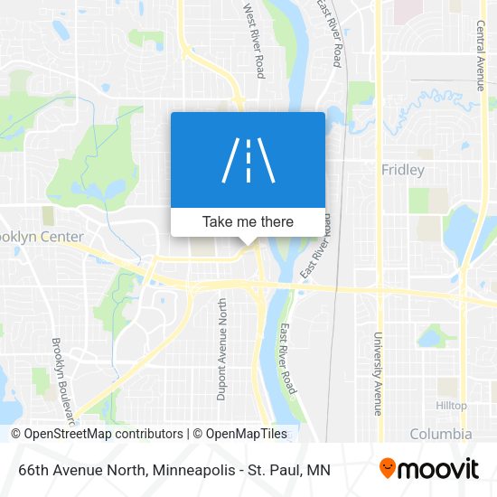Mapa de 66th Avenue North