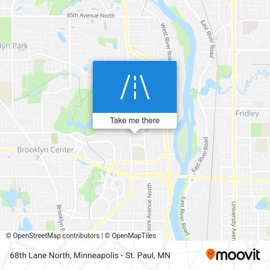 Mapa de 68th Lane North