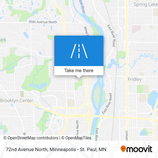 Mapa de 72nd Avenue North