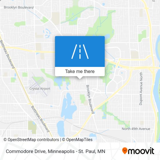 Mapa de Commodore Drive