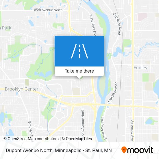 Mapa de Dupont Avenue North