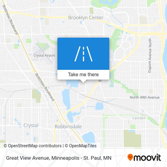 Great View Avenue map