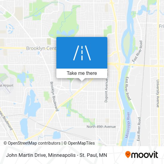 Mapa de John Martin Drive