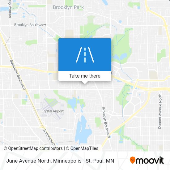 Mapa de June Avenue North
