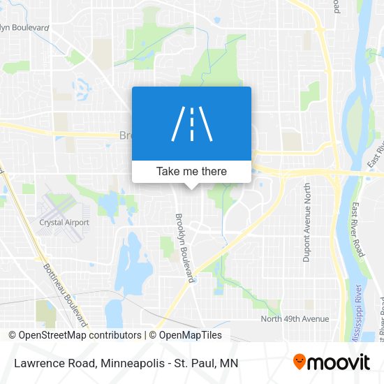Mapa de Lawrence Road