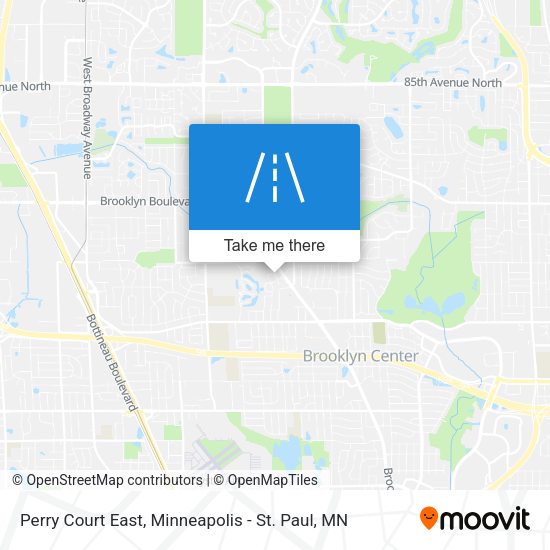 Mapa de Perry Court East
