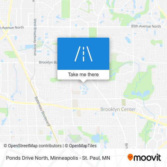 Mapa de Ponds Drive North