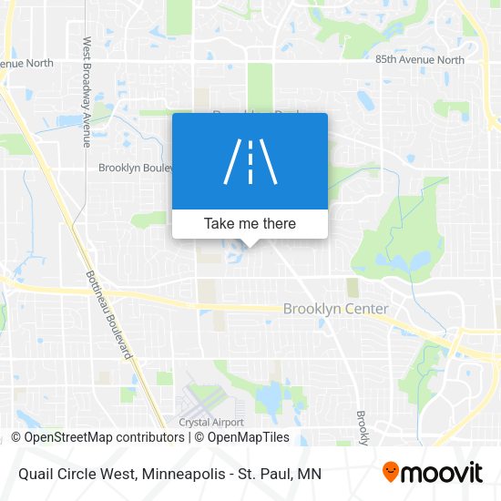 Mapa de Quail Circle West