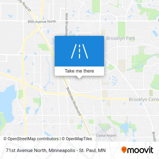 Mapa de 71st Avenue North
